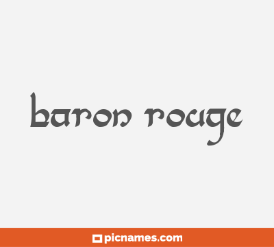 Baron Rouge